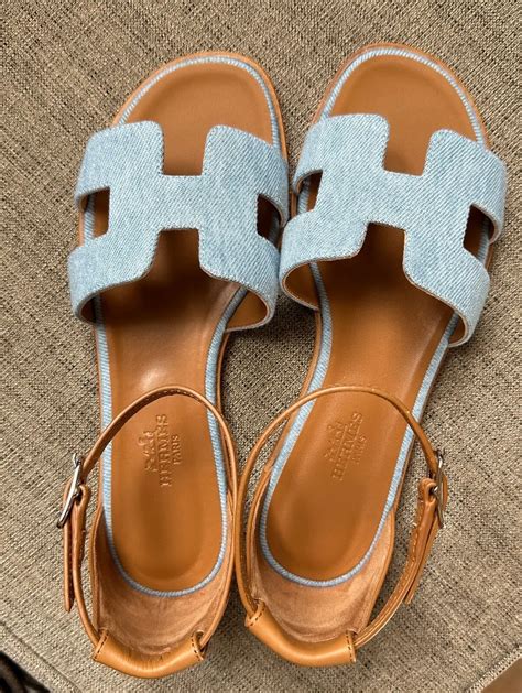 BEST HERMES SHOES EVER! Hermes Santorini Sandals .